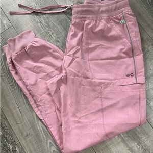 Medium pink infinity joggers
